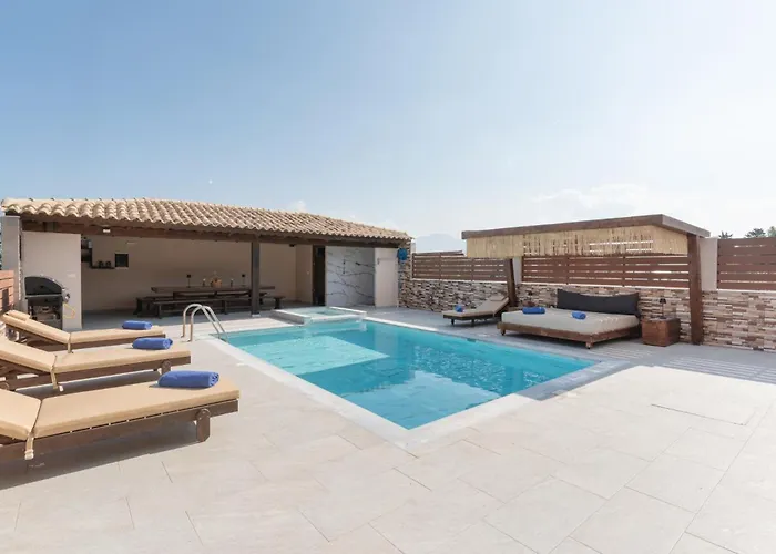 别墅 M & S - 4 Bedroom With Heated Pool 帕斯蒂达